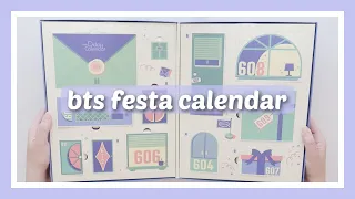 Opening All the Doors! Unboxing BTS Festa D-Day Calendar | Celebration of the 8th Anniversary