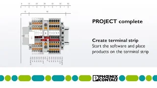 PROJECT complete – Creating terminal strip