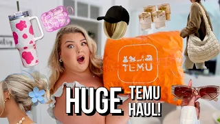 HUGE TEMU HAUL | HOME, BEAUTY, FASHION + MORE