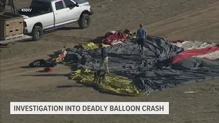 Four killed, one injured in an Arizona hot air balloon crash