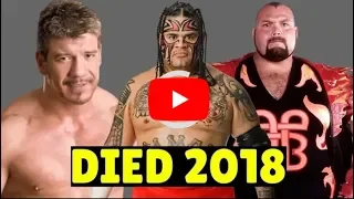 WWW wrestlers who DIED in 2018 || wrestlers DEATH and DEATH reasons till 2018 || wrestlers DEATH
