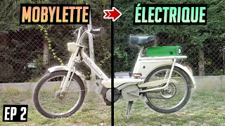 De thermique à électrique ! - Rétrofit Mobylette Peugeot 101