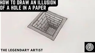 How To Draw an Illusion of a Hole in a Paper