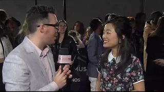 Andrea Bang on the Red Carpet at The 2018 JUNO Awards