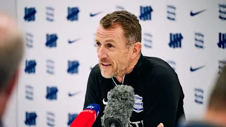 Gary Rowett | Birmingham City v Cardiff City | Sky Bet Championship pre-match press conference