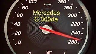 C300de . Der Test eines Vertrieblers, was kann der Mercedes. Im Video: 0-100 und 120-250 km/h