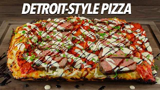 Finally, I master Detroit Pizza! It's easy, cheaper & better than delivery.