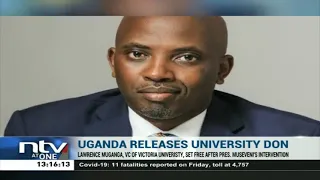 Uganda releases university don Lawrence Muganga