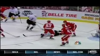 Ducks @ Wings Game 4 2013 (Game Highlights - CNBC)