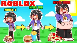 ¡PASAMOS de GORDITO NOOB a GORDITO PRO en ROBLOX!  @SrJuancho  ENGORDA en ROBLOX