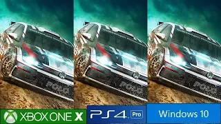 Dirt Rally 2.0 PS4 Pro vs Xbox One X vs PC Comparison, Frame Rate Test And EGO Engine Enhancements!