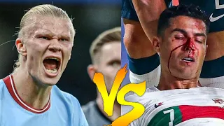 HAALAND vs RONALDO . Who is better  Cristiano Ronaldo or Erling Haaland?