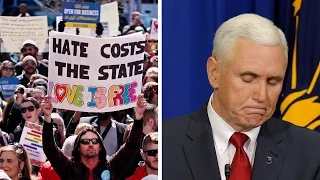 Mike Pence Signs Changes To Religious Freedom Law