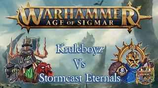 Warhammer Age of Sigmar Battle Report: Kruleboys vs Stormcast Eternals