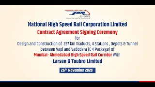 Contract Agreement Signing Ceremony