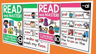 Read and Master Phonics (set 9 and 10) | I Can Read | Beginner Readers