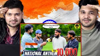 Indian National anthem Challenge In Pakistan | M Bros Unfiltered | Dumb TV