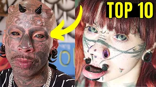 10 People Who Took Their Tattoos Too Far (Part.2)