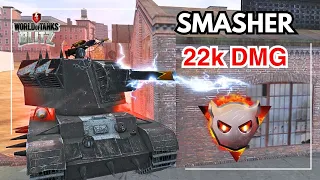 [Big Boss] SMASHER insane 22,000 Damage • WOT Blitz •