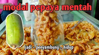 Ide gila dari pepaya mentah-jajanan kekinian terbaru