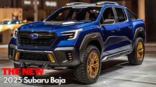 Unveiling All New 2025 Subaru Baja Redesigned - Everything You Need to Know