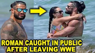 Roman Reigns Caught in Public After Leaving WWE as The Bloodline & Paul Heyman Wait for His Return