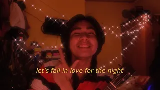 FINNEAS - Let's Fall In Love For The Night |500 Subs special| Ukulele Cover