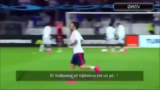 Quand valbuena retourne aux vélodrome après avoir signé à Lyon