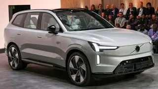 2024 Volvo EX90 Electric SUV For Seven Passengers Vs Mercedes EQS SUV Vs BMW IX Vs Tesla Model X