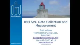 IBM SVC Data Collection and Measurement