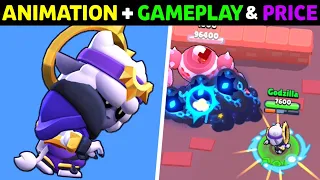 BRAWL STARS NIGHTMARE SANDY GAMEPLAY, ANIMATION, COST, PIN & PLAYER ICON