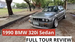 1990 BMW 320i E30 Sedan 4spd AT || FULL TOUR REVIEW