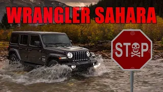 Jeep Wrangler Sahara Unlimited 2018 - обзор и тест-драйв легендарного бойца