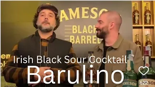 Barulino Dietro il Balcone | Irish Black Sour | uno dei cocktail preferito dalla nonna