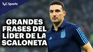 LAS MEJORES FRASES DE LIONEL SCALONI 🔥 LO MEJOR DEL DT DE LA SELECCIÓN ARGENTINA CAMPEONA EN QATAR ⚽