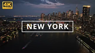New York City (NYC), USA 🇺🇸 | 4K Drone Footage