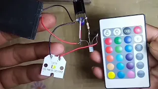 using tsop1738 ir receiver remote control on off circuit