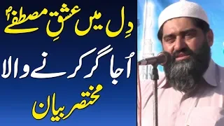 Ishq E Mustafa Bayan by Syed Saqlain Shah Bukhari | Sunni Bayyan