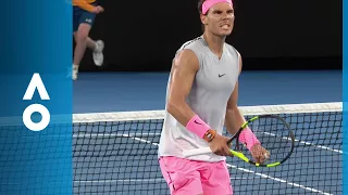 Rafael Nadal v Marin Čilić third set highlights (QF) | Australian Open 2018