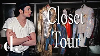 Взгляд изнутри впечатляющего гардероба Майкла Джексона | the detail.