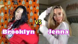 Brooklyn Queen vs Jenna Davis ✨🌠 Tik Tok Dance Compilation