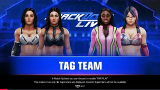 WWE 2K19 - The IIconics VS Naomi and Asuka