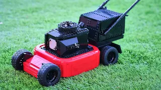 Working LEGO Lawn Mower