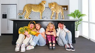 Last To Leave CHEETAHS Wins $20,000 - Challenge 🐆🚫| Piper Rockelle