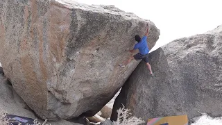 Bishop Bouldering: Fly Boy Sit Start (V8)