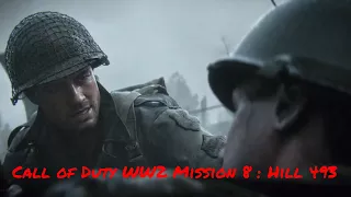 Call of Duty WW2 Part 8: Hill 493 HD Walkthrough[Story Mode Campaign ] Gameplay COD WW2