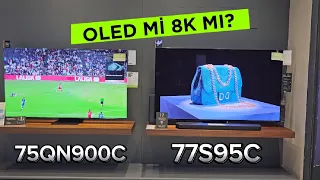 Hangisini Almak Mantıklı ? | SAMSUNG 77S95C VS 75QN900C Karşılaştırma