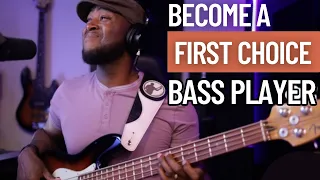 How to become a First Pick Bass Player