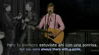 Paul McCartney - Here Today (excelente calidad de audio) Subtitulada en español e inglés