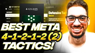 THE BEST META 41212(2) FORMATION & CUSTOM TACTICS FOR EAFC 24 ULTIMATE TEAM